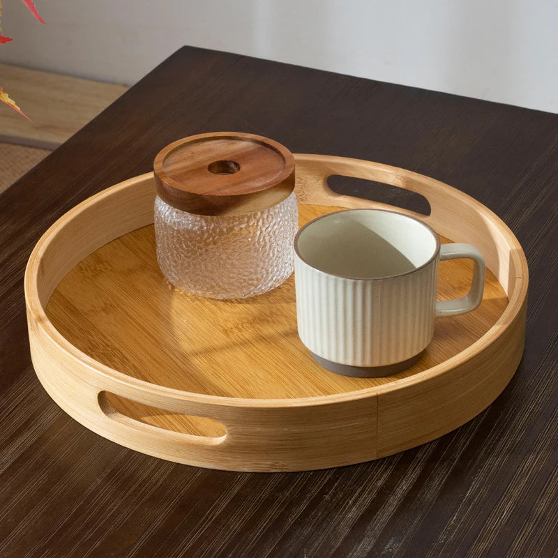 Natural Nook: Elegant Serving & Storage Tray