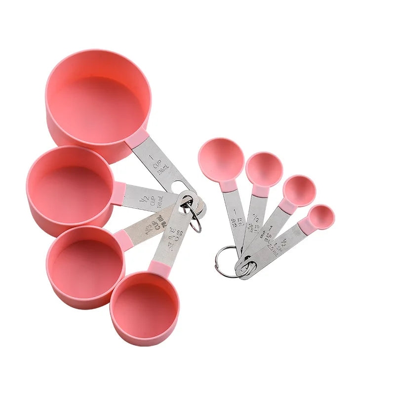 Culinary Clarity: 8-Piece Measure & Spoon Set