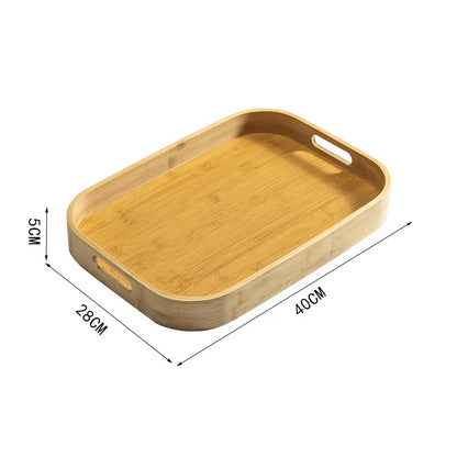 Natural Nook: Elegant Serving & Storage Tray