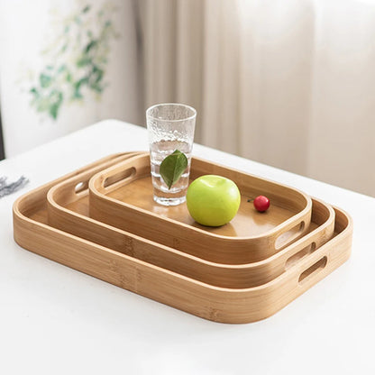 Natural Nook: Elegant Serving & Storage Tray