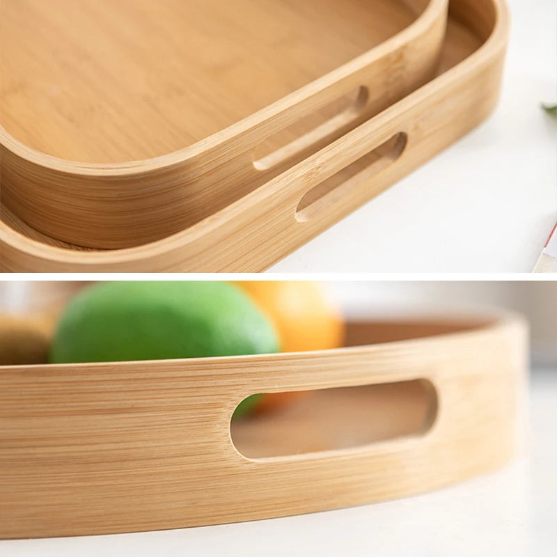 Natural Nook: Elegant Serving & Storage Tray